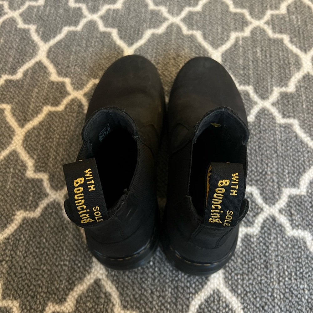 Dr. Martens Black Slip-On Shoes